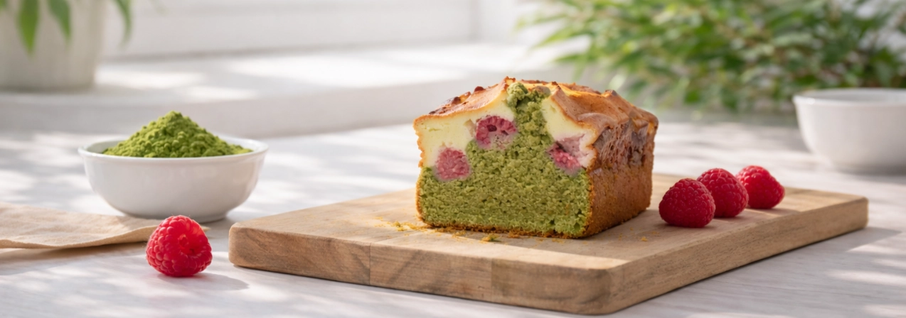 banner Matcha Cheesecake - Hintergrund
